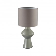 LUMION 8129/1T MODERNI LN25 000 серый, керамика/текстиль Настольная лампа E27 1*60W 220V SEGI