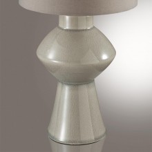 LUMION 8129/1T MODERNI LN25 000 серый, керамика/текстиль Настольная лампа E27 1*60W 220V SEGI