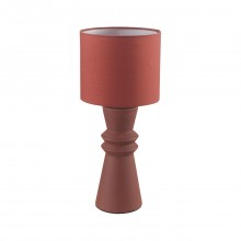 LUMION 8131/1T MODERNI LN25 377 терракотовый, керамика/текстиль Настольная лампа E27 1*60W 220V SEGI
