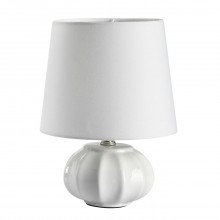 LUMION 8145/1T MODERNI LN25 000 белый, керамика/текстиль Настольная лампа Е27 1*60W 220V HAMA