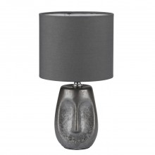 LUMION 8147/1T MODERNI LN25 000 серый, керамика/текстиль Настольная лампа Е27 1*60W 220V AKIVI