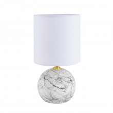 LUMION 8166/1T COUNTY LN25 000 белый, керамика/текстиль Настольная лампа E14 1*40W 220V VILANA