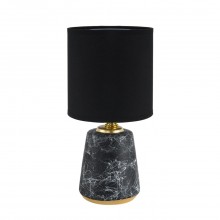 LUMION 8170/1T COUNTY LN25 000 черный, керамика/текстиль Настольная лампа E14 1*40W 220V GIATA