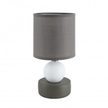 LUMION 8182/1T MODERNI LN25 000 коричневый, керамика/текстиль Настольная лампа E14 1*40W 220V LALANA