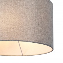 LUMION 8251/2 MODERNI LN25 000  никель/серый, металл/текстиль Подвес Е27 2*60W 220V NIKKI