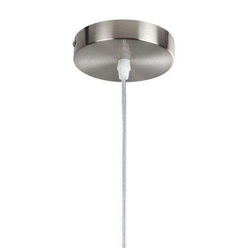 LUMION 8251/2 MODERNI LN25 000  никель/серый, металл/текстиль Подвес Е27 2*60W 220V NIKKI