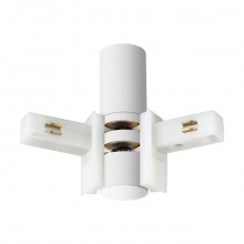 NOVOTECH 135248 SHINO NT24 116 белый Соединитель с токопроводом гибкий угловой 