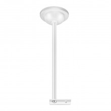 NOVOTECH 135252 SHINO NT24 117 белый Крепление потолочное для низковольтного шинопровода арт.135090-