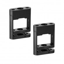 NOVOTECH 135265 SHINO NT24 091 черный Крепление для фиксации текстильного шинопровода 2шт IP20 EASY