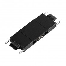 NOVOTECH 135268 SHINO NT24 093 черный Соединитель с токопроводом прямой для низковольтного шинопрово