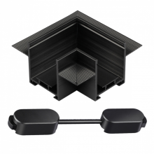NOVOTECH 135274 SHINO NT24 093 черный Соединитель угловой 