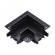 NOVOTECH 135280 SHINO NT24 174 черный Соединитель «L» токопроводящий для шинопровода в ГКЛ (для арт.