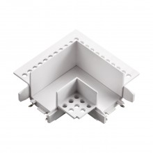 NOVOTECH 135281 SHINO NT24 174 белый Соединитель «L» токопроводящий для шинопровода в ГКЛ (для арт.1