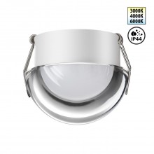 NOVOTECH 359434 SPOT NT24 520 белый Светильник встраиваемый влагозащищенный с переключателем цв.темп