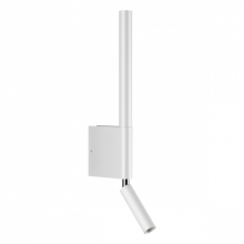 NOVOTECH 359435 OVER NT24 292 белый Светильник настенный с выключателем IP20 LED 5W+3W 220-240V 3000