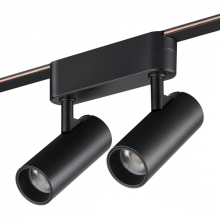 NOVOTECH 359469 SHINO NT24 102 черный Трековый смарт-светильник для низковольтного шинопровода с дву