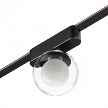 NOVOTECH 359474 SHINO NT24 106 черный Трековый смарт-светильник для низковольтного шинопровода с дву