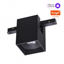NOVOTECH 359519 SHINO NT24 130 черный Трековый низковольт. св-к диммир. со сменой цв.температуры, пу