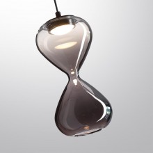 ODEON LIGHT 5092/4L PENDANT ODL25 415 черный/прозрачн/дымчатый градиент/металл/стекло Подвес LED 4W 