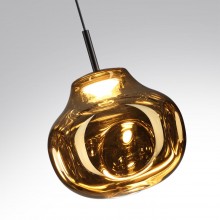 ODEON LIGHT 5097/4LA PENDANT ODL25 421 черный/золотой/металл/стекло Подвес LED 4W 4000K 388Лм VASO