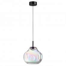 ODEON LIGHT 5097/4LB PENDANT ODL25 421 черный/бензиновый/металл/стекло Подвес LED 4W 4000K 388Лм VAS