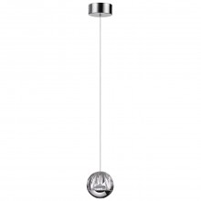 ODEON LIGHT 5100/5L L-VISION ODL25 хром/прозрачный/акрил Подвес 