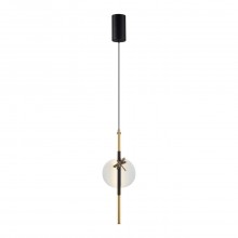 ODEON LIGHT 5413/12L L-VISION ODL_EX25 109 античная бронза/алебастр/декор металл Подвес LED*12W 3000