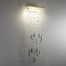 ODEON LIGHT 5420/10WL HALL ODL_EX25 79 античная бронза/металл/стекло/хрусталь Настенный светильник L