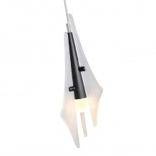 ODEON LIGHT 5442/6LA L-VISION ODL_EX26 черный/бел.матовый/металл/стекло/акрил Подвес LED 6W 3000K 63