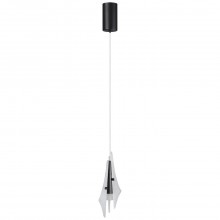 ODEON LIGHT 5442/6LA L-VISION ODL_EX26 черный/бел.матовый/металл/стекло/акрил Подвес LED 6W 3000K 63