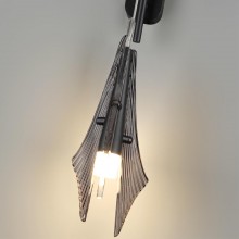 ODEON LIGHT 5442/6WL L-VISION ODL_EX26 черный/дымчатый/металл/стекло/акрил Бра LED 6W 3000K 633Лм AF
