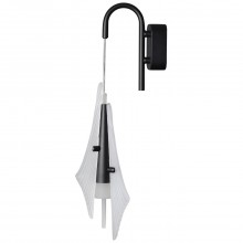 ODEON LIGHT 5442/6WLA L-VISION ODL_EX26 черный/бел.матовый/металл/стекло/акрил Бра LED*6W 3000K 633Л