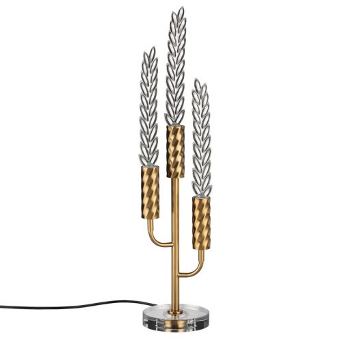 ODEON LIGHT 5449/9TL L-VISION ODL_EX26 сатинированн.латунь/прозрачн./металл/стекло/хрустальное стекл
