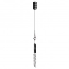 ODEON LIGHT 5459/4L L-VISION ODL_EX26 черный глянцевый/прозрачн./металл/стекло/эпоксидная смола Подв