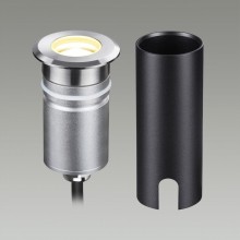 ODEON LIGHT 6660/1GL3 NATURE ODL26 729 черный/металл Встраиваемый грунтовый светильник IP67 LED 3W 3