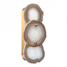 ODEON LIGHT 7065/10WLB L-VISION ODL25 Настенный светильник бронзовый/металл/акрил/темный агат IP20 L