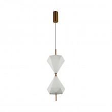 ODEON LIGHT 7090/10L L-VISION ODL25 239 Подвесной светильник верт/горизонт. металл/ткань IP20 LED 40