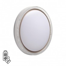 СОНЕКС 7781/DL MARON SN 000 Светильник пластик/белый/золот. LED 48Вт 3000-6000К D405 IP43 пульт ДУ K