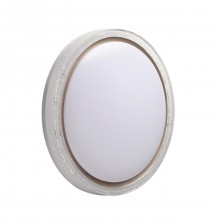 СОНЕКС 7781/DL MARON SN 000 Светильник пластик/белый/золот. LED 48Вт 3000-6000К D405 IP43 пульт ДУ K