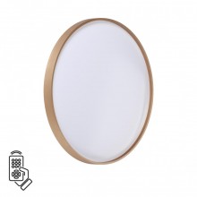 СОНЕКС 7783/EL TAN SN 000 Светильник пластик/белый/золото LED 70Вт 3000-6000К D498 IP43 пульт ДУ GAB