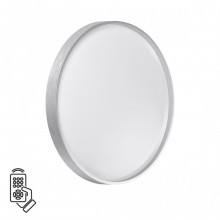 СОНЕКС 7784/DL TAN SN 000 Светильник пластик/белый/серебро LED 48Вт 3000-6000К D398 IP43 пульт ДУ GA