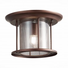 SL080.402.01 Светильник уличный потолочный ST-Luce Темный кофе/Прозрачный, Темный кофе E27 1*60W
