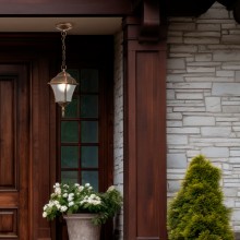 SL082.201.01 Светильник уличный настенный ST-Luce Бронза/Бронза, Прозрачный E27 1*60W