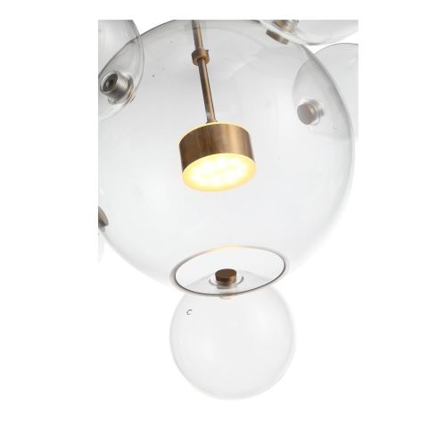 SL1133.213.01 Светильник подвесной ST-Luce Латунь/Прозрачный LED 1*14W 3000K