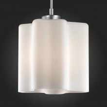 SL116.503.01 Светильник подвесной ST-Luce Серебристый/Белый E27 1*60W