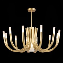 SL1173.202.13 Люстра потолочная ST-Luce Золотистый/Белый G4/E27 12+1*5+60W