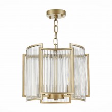 SL1234.203.03 Люстра подвесная ST-Luce Шампань/Прозрачный, Шампань E14 3*60W
