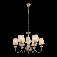 SL185.303.09 Светильник подвесной Бронза, Прозрачный/Бежевый, Бронза E14 9*40W