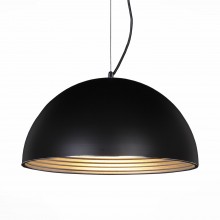SL279.403.01 Светильник подвесной ST-Luce Черный/Черный, Серебристый E27 1*60W