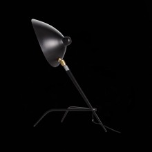 SL305.404.01 Прикроватная лампа ST-Luce Черный/Черный, Белый E27 1*60W